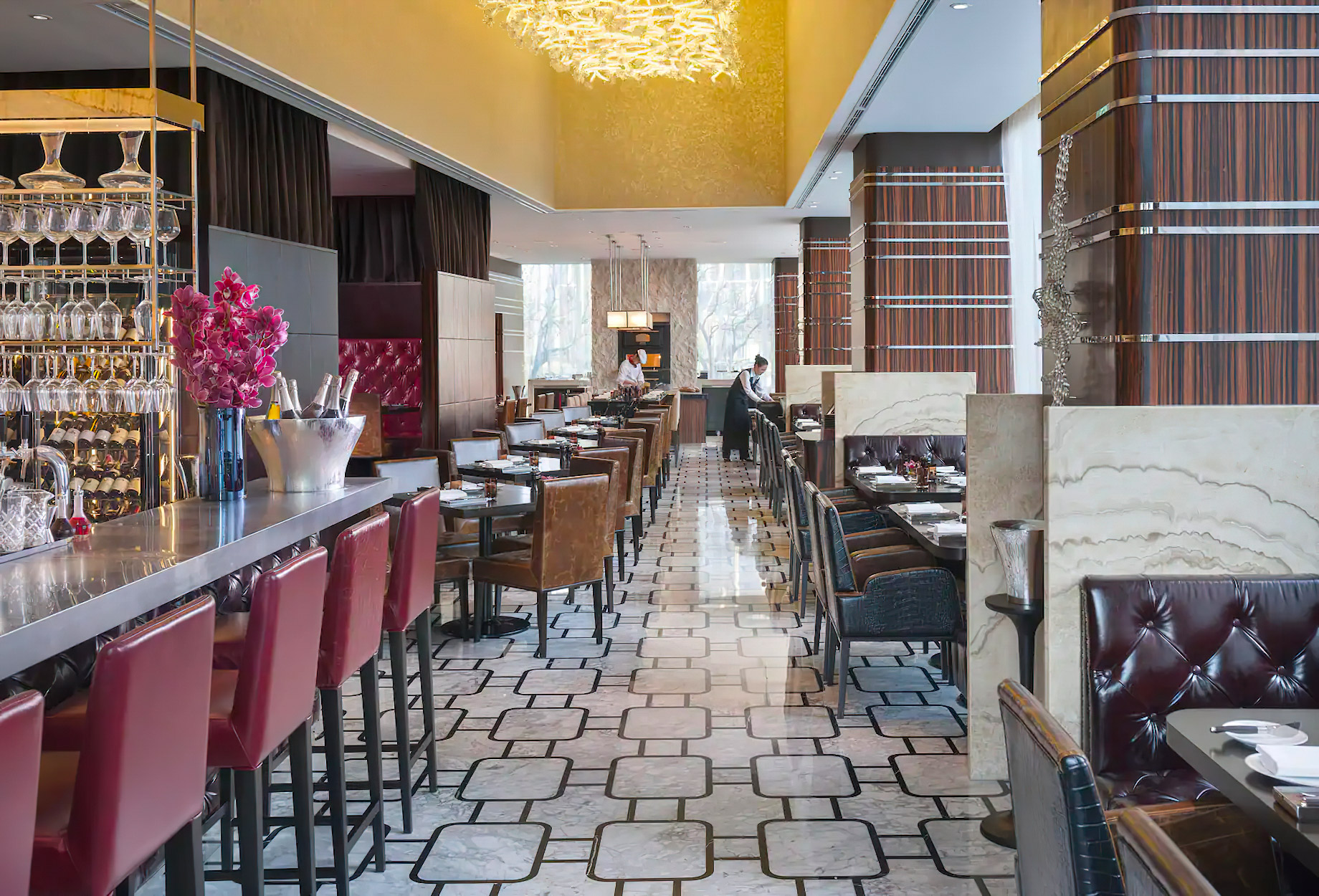 Mandarin Oriental Pudong, Shanghai Hotel – Shanghai, China – Fifty 8 Grill