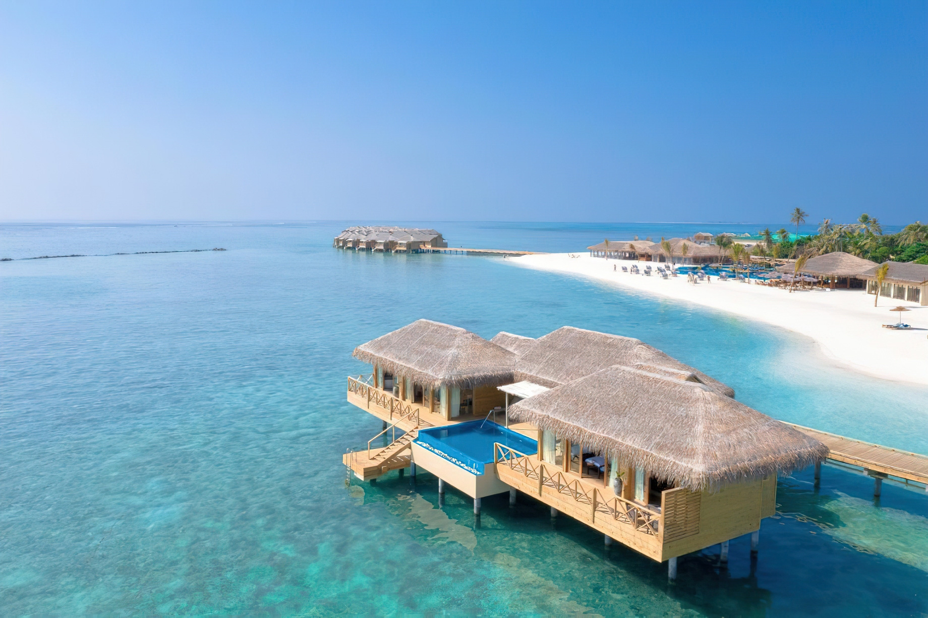 You & Me Maldives Resort – Uthurumaafaru, Raa Atoll, Maldives – You and Me Suite Aerial View
