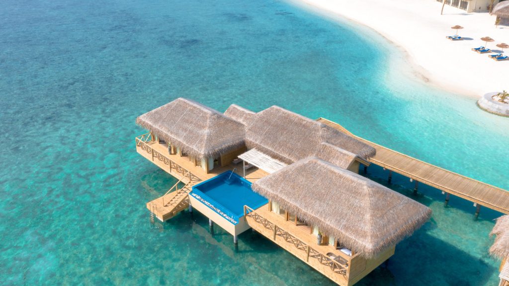 You & Me Maldives Resort - Uthurumaafaru, Raa Atoll, Maldives - You and Me Suite Aerial View