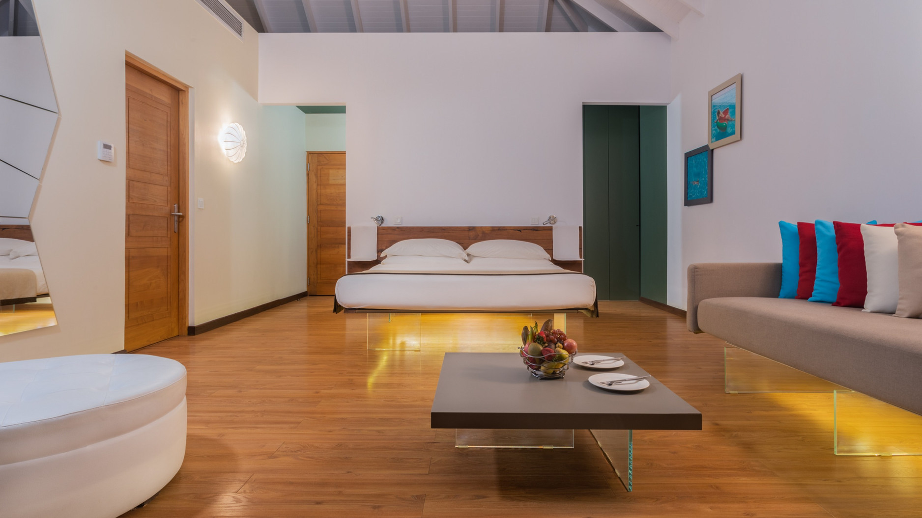 Cocoon Maldives Resort - Ookolhufinolhu, Lhaviyani Atoll, Maldives - Lagoon Overwater Villa Interior