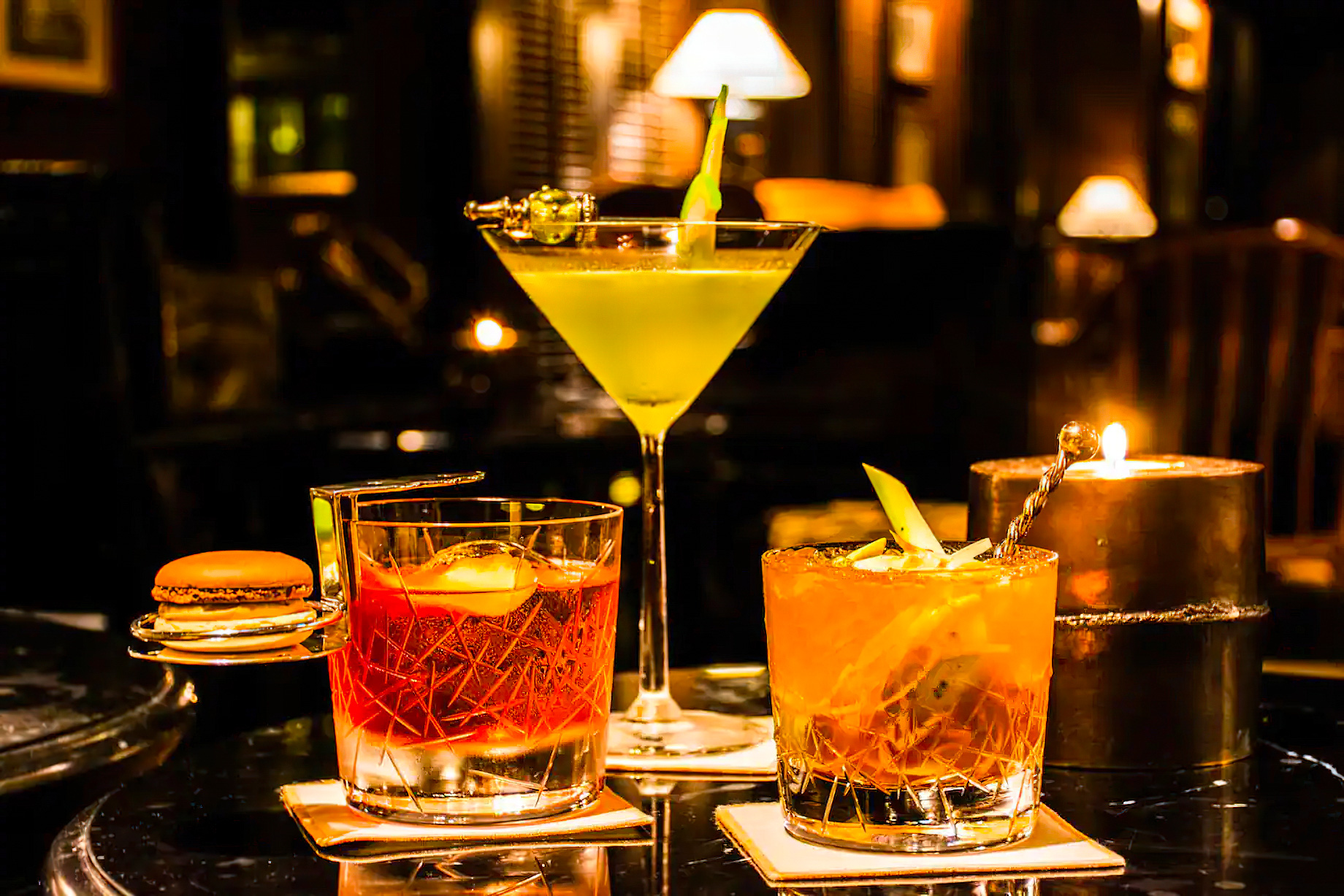 Mandarin Oriental Pudong, Shanghai Hotel – Shanghai, China – Qi Bar Cocktails