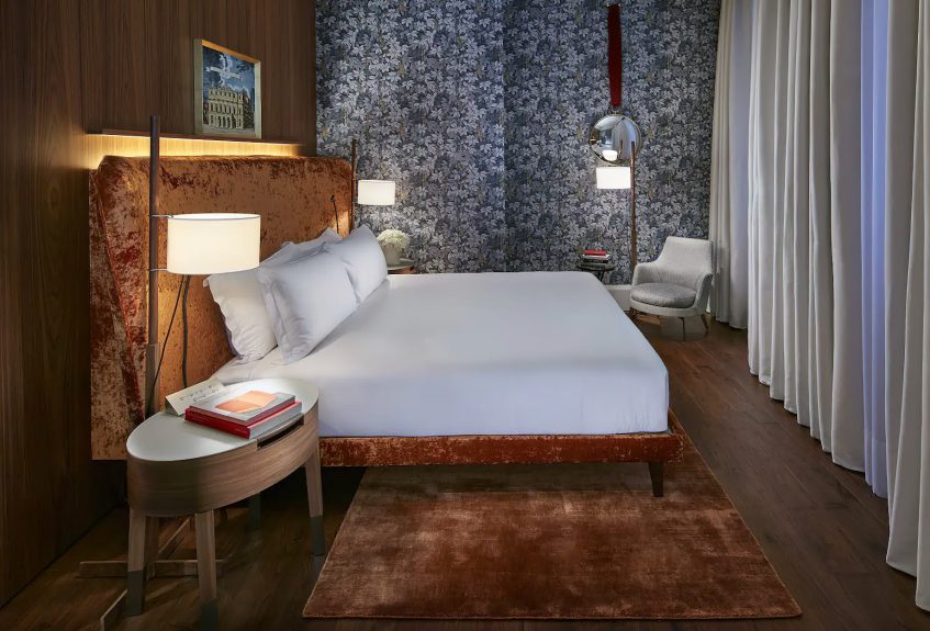 Mandarin Oriental, Milan Hotel - Milan, Italy - Fornasetti Suite Bedroom