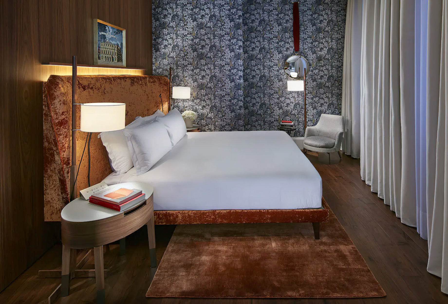 Mandarin Oriental, Milan Hotel – Milan, Italy – Fornasetti Suite Bedroom