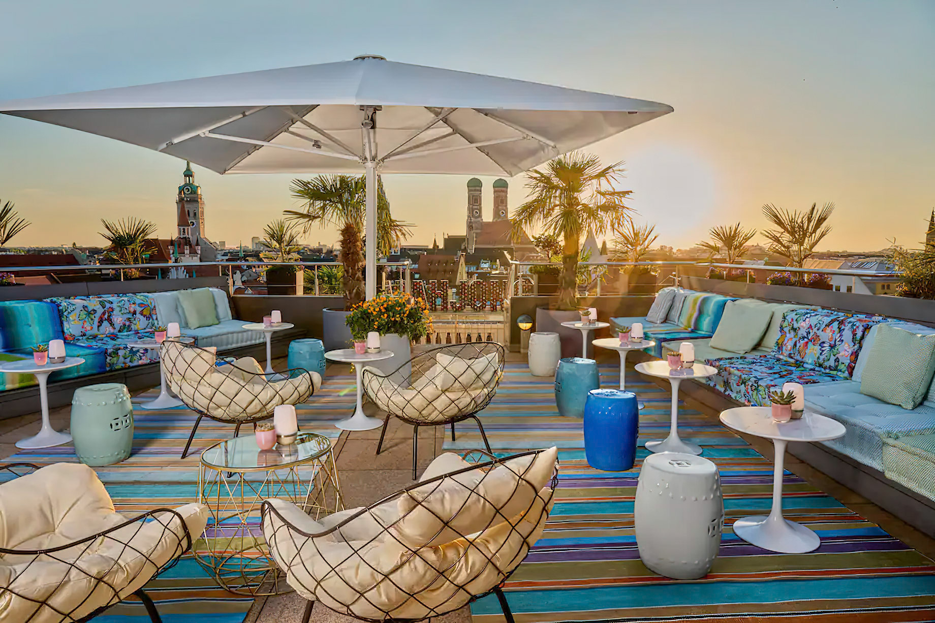 Mandarin Oriental, Munich Hotel - Munich, Germany - Mahjong Roof Garden