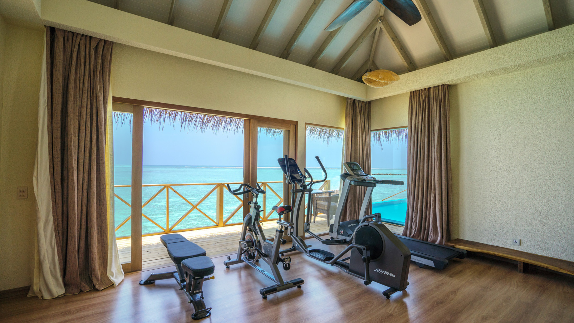 You & Me Maldives Resort - Uthurumaafaru, Raa Atoll, Maldives - You and Me Suite Private Gym