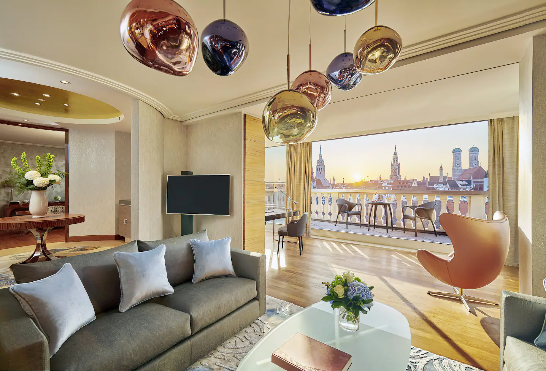 Mandarin Oriental, Munich Hotel – Munich, Germany – Presidential Suite Living Room