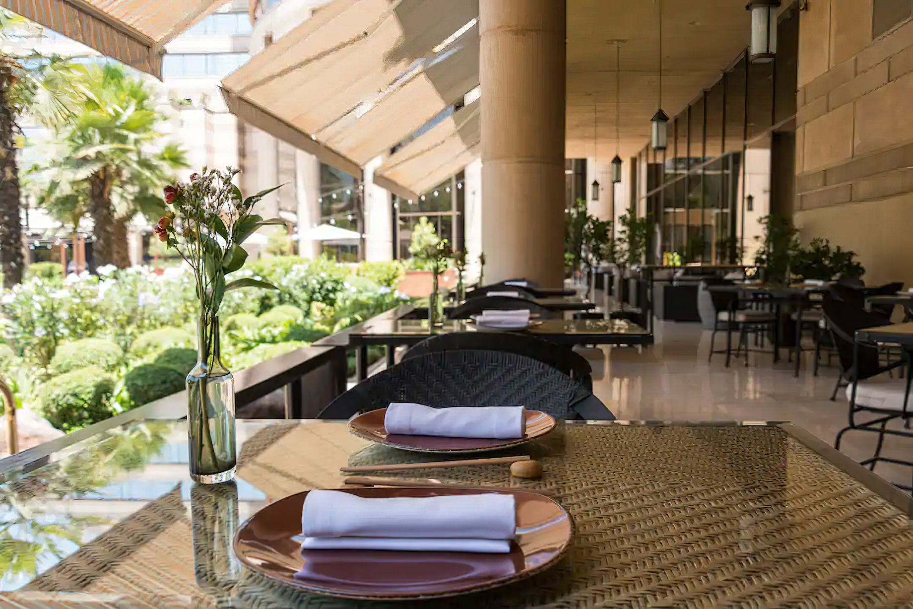 Mandarin Oriental, Santiago Hotel – Santiago, Chile – Matsuri Restaurant Terrace