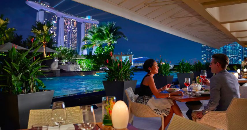 Mandarin Oriental, Singapore Hotel - Singapore - Dolce Vita Restaurant Terrace