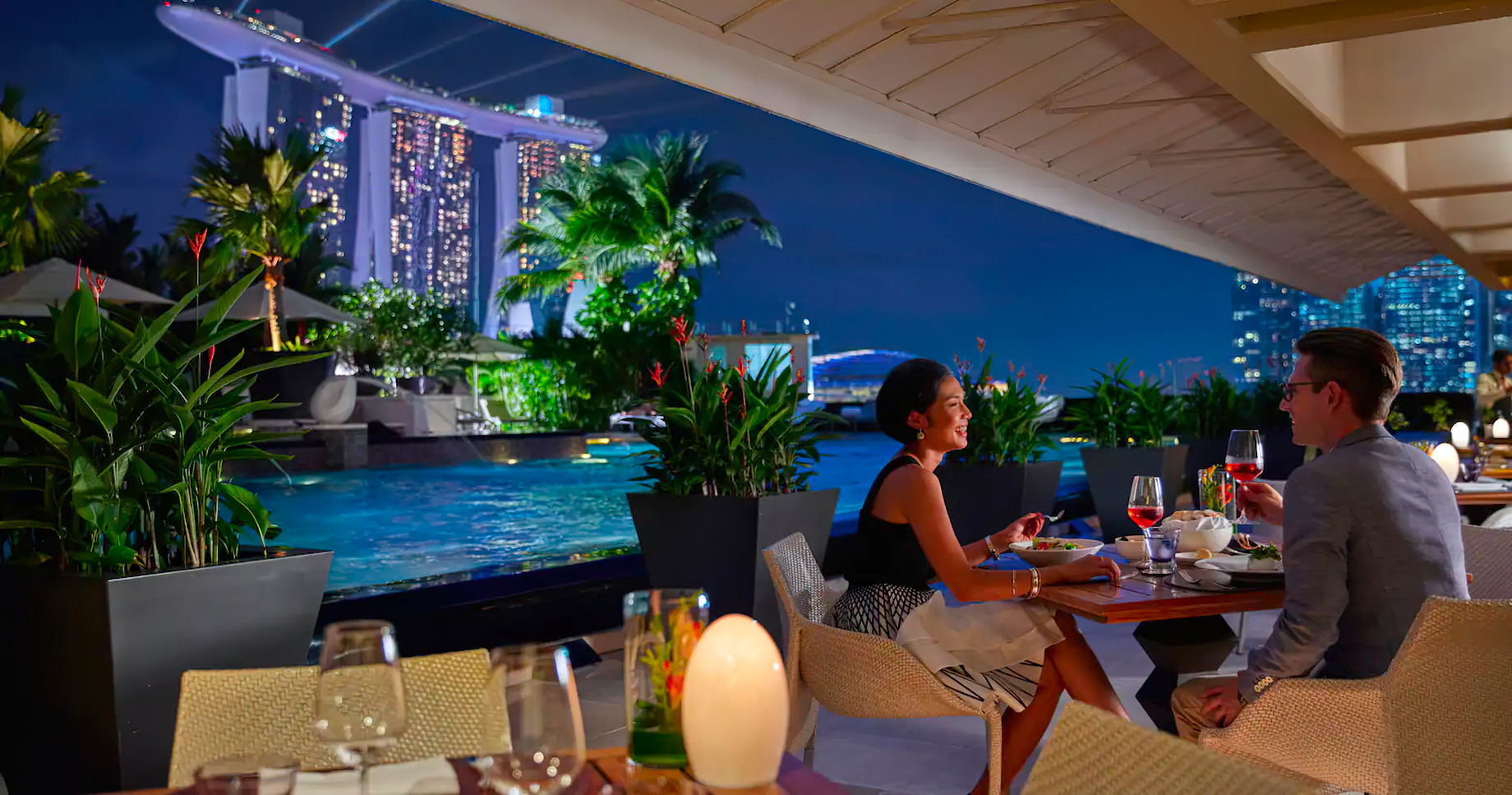 Mandarin Oriental, Singapore Hotel – Singapore – Dolce Vita Restaurant Terrace