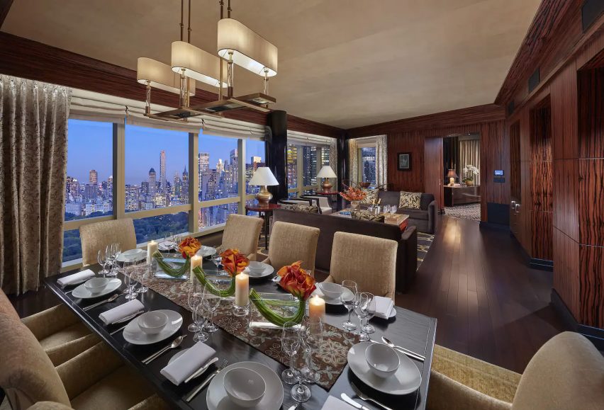 Mandarin Oriental, New York Hotel - New York, NY, USA - Presidential Suite Living Area