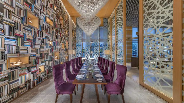 Al Faisaliah Hotel - Riyadh, Saudi Arabia - La Brasserie Restaurant Private Dining Room