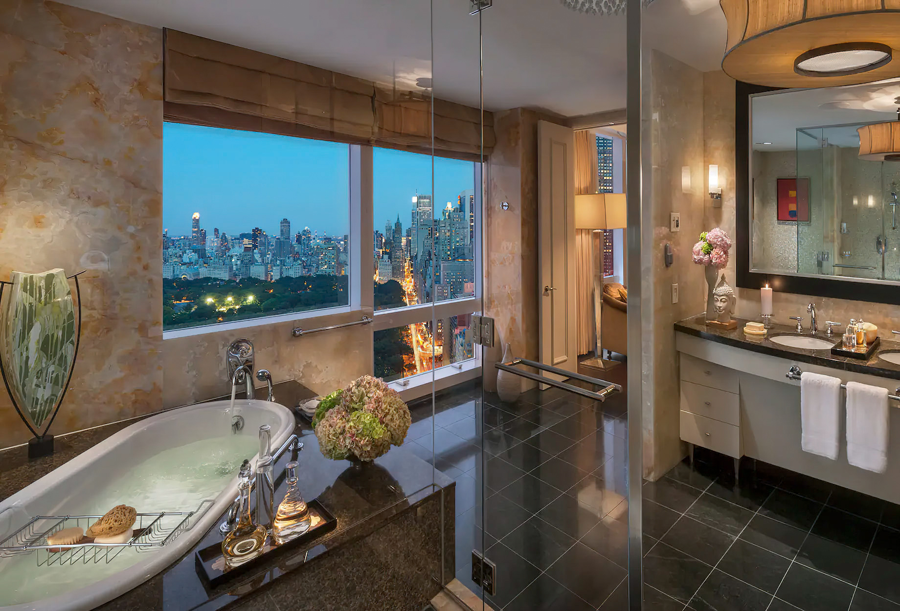 Mandarin Oriental, New York Hotel – New York, NY, USA – Presidential Suite Bathroom