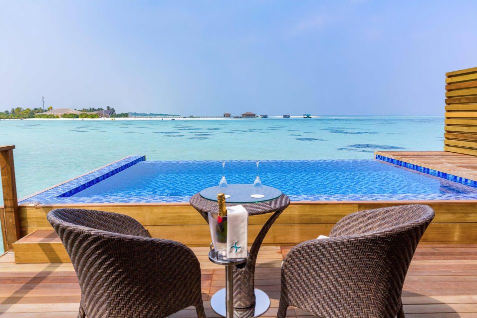 Cocoon Maldives Resort - Ookolhufinolhu, Lhaviyani Atoll, Maldives - Lagoon Overwater Suite with Pool Deck Table