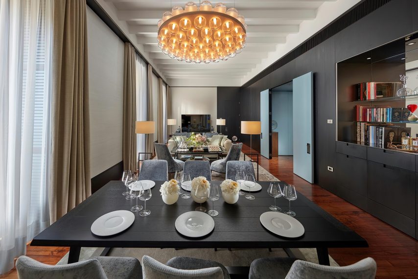 Mandarin Oriental, Milan Hotel - Milan, Italy - Presidential Suite Living Area