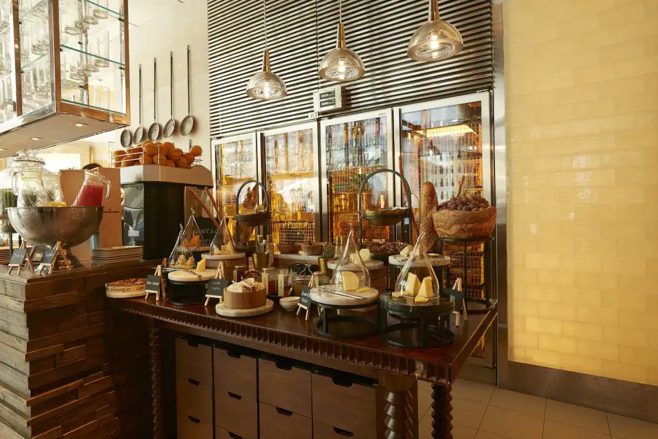 Al Faisaliah Hotel - Riyadh, Saudi Arabia - La Brasserie Restaurant Buffet