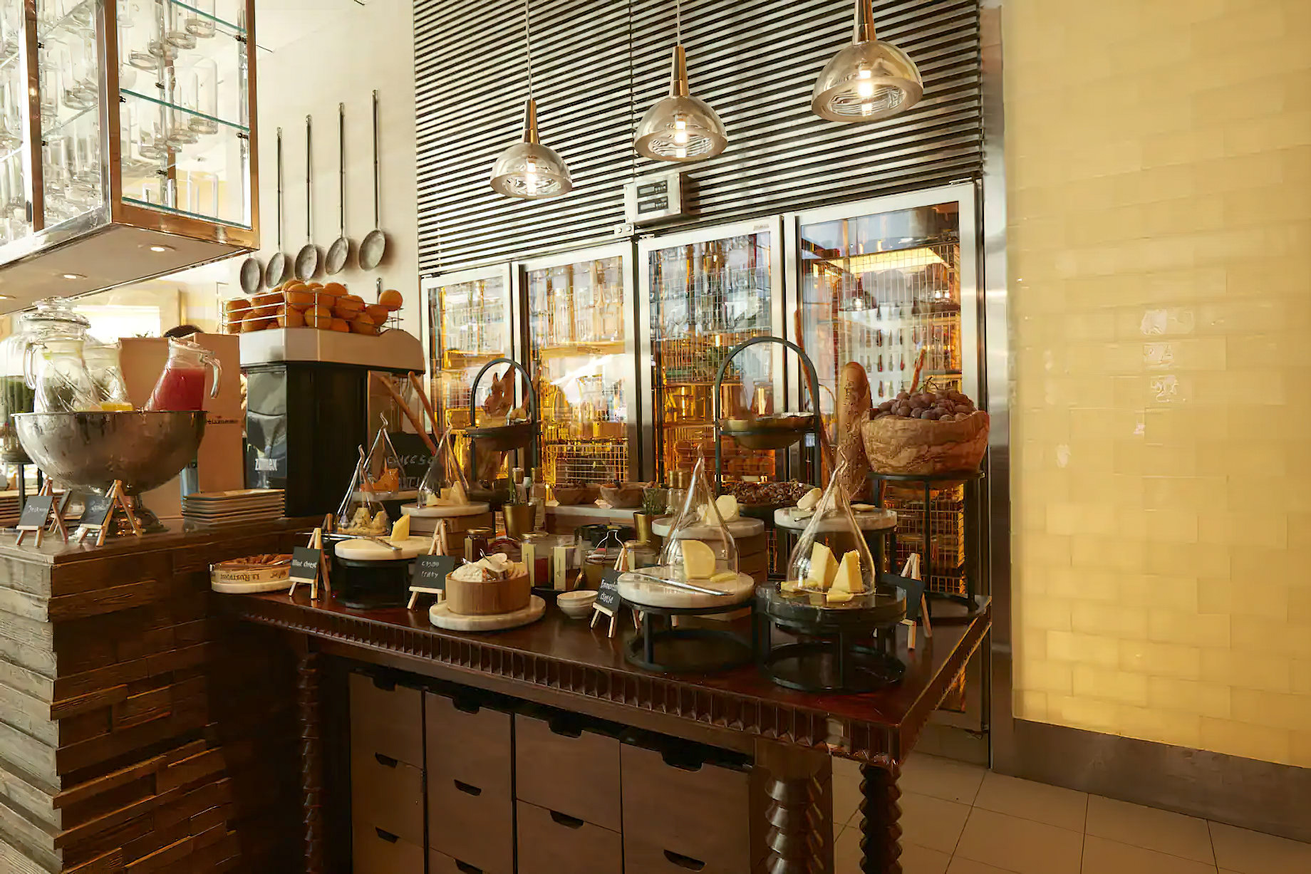 Al Faisaliah Hotel – Riyadh, Saudi Arabia – La Brasserie Restaurant Buffet