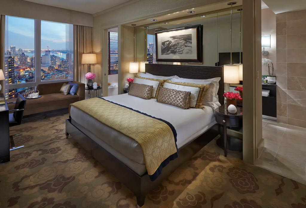 Mandarin Oriental, New York Hotel - New York, NY, USA - Hudson River View Suite Bedroom