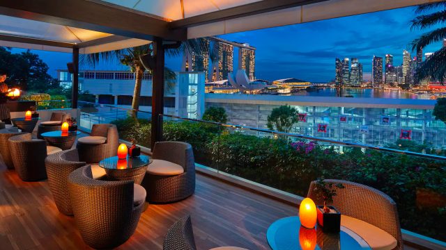 Mandarin Oriental, Singapore Hotel - Singapore - BAY 5 Lounge Terrace