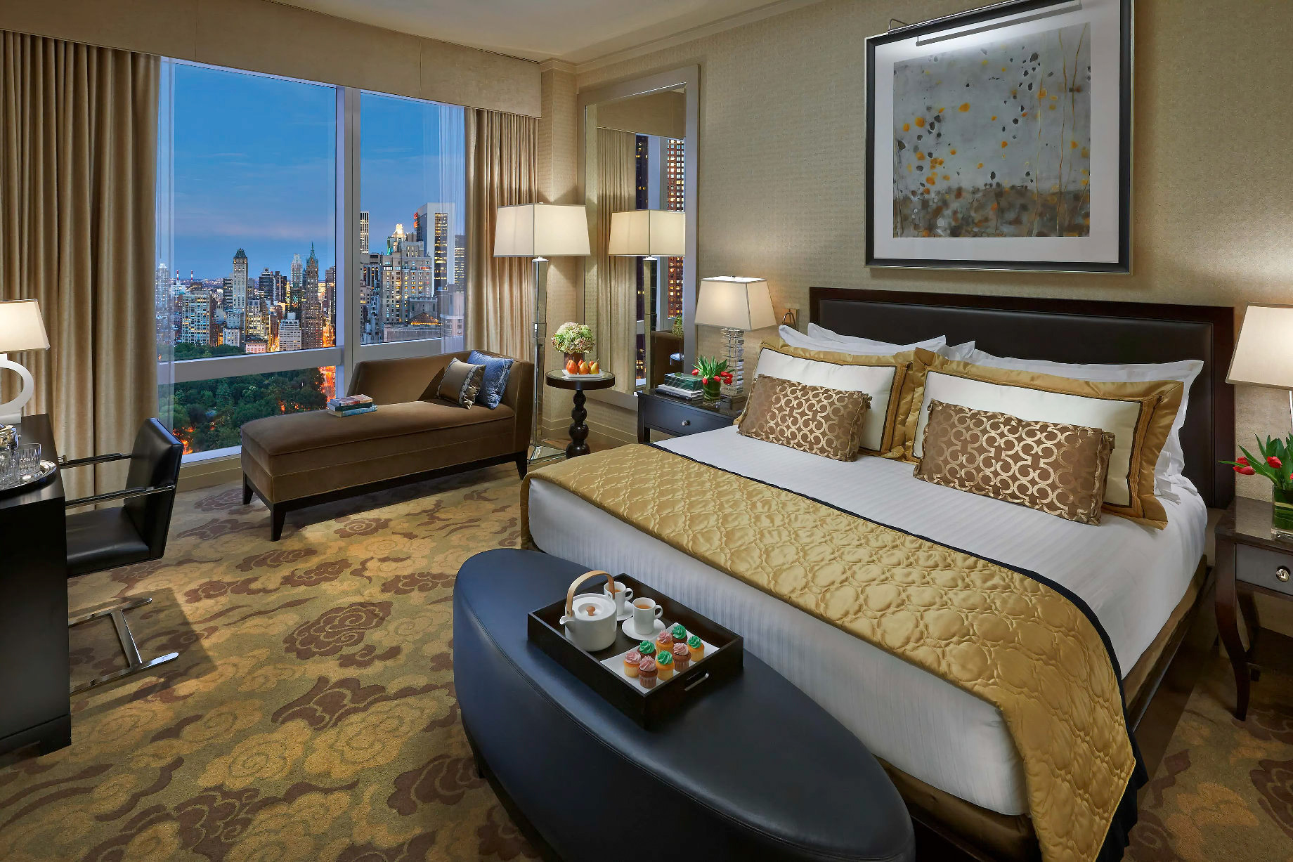 Mandarin Oriental, New York Hotel – New York, NY, USA – Central Park View Room