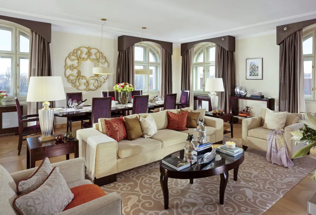 Mandarin Oriental, Prague Hotel - Prague, Czech Republic - Presidential Suite Living Room