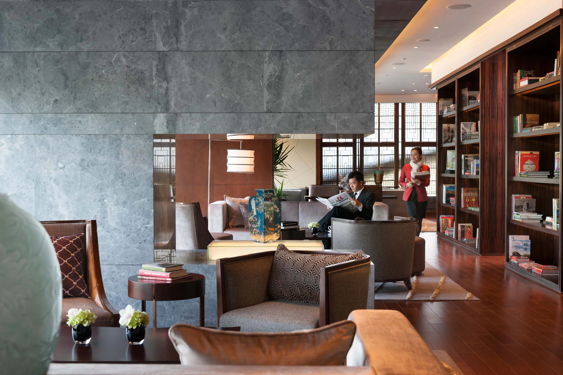 Mandarin Oriental Pudong, Shanghai Hotel – Shanghai, China – Club Lounge