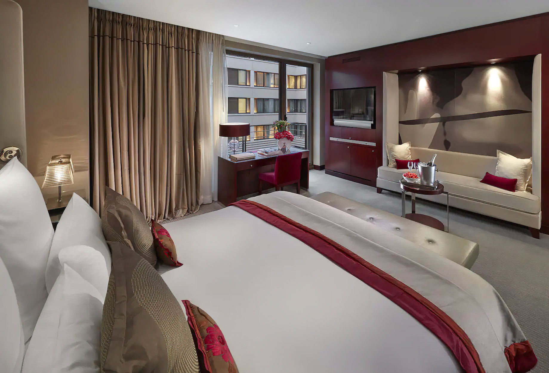 034 – Mandarin Oriental, Paris Hotel – Paris, France – Couture Suite Bedroom