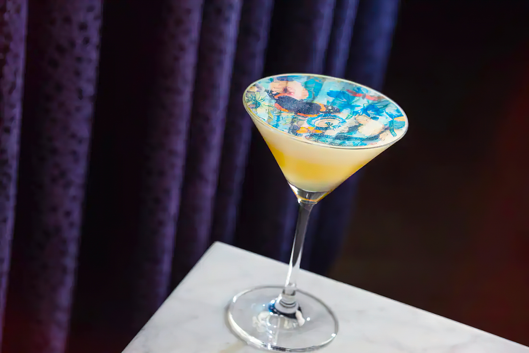 Mandarin Oriental, Taipei, Hotel – Taipei, Taiwan – M.O. Bar Butterfly Passion Cocktail