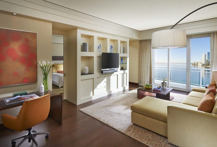 Mandarin Oriental, Miami Hotel - Miami, FL, USA - Guest Suite Living Room