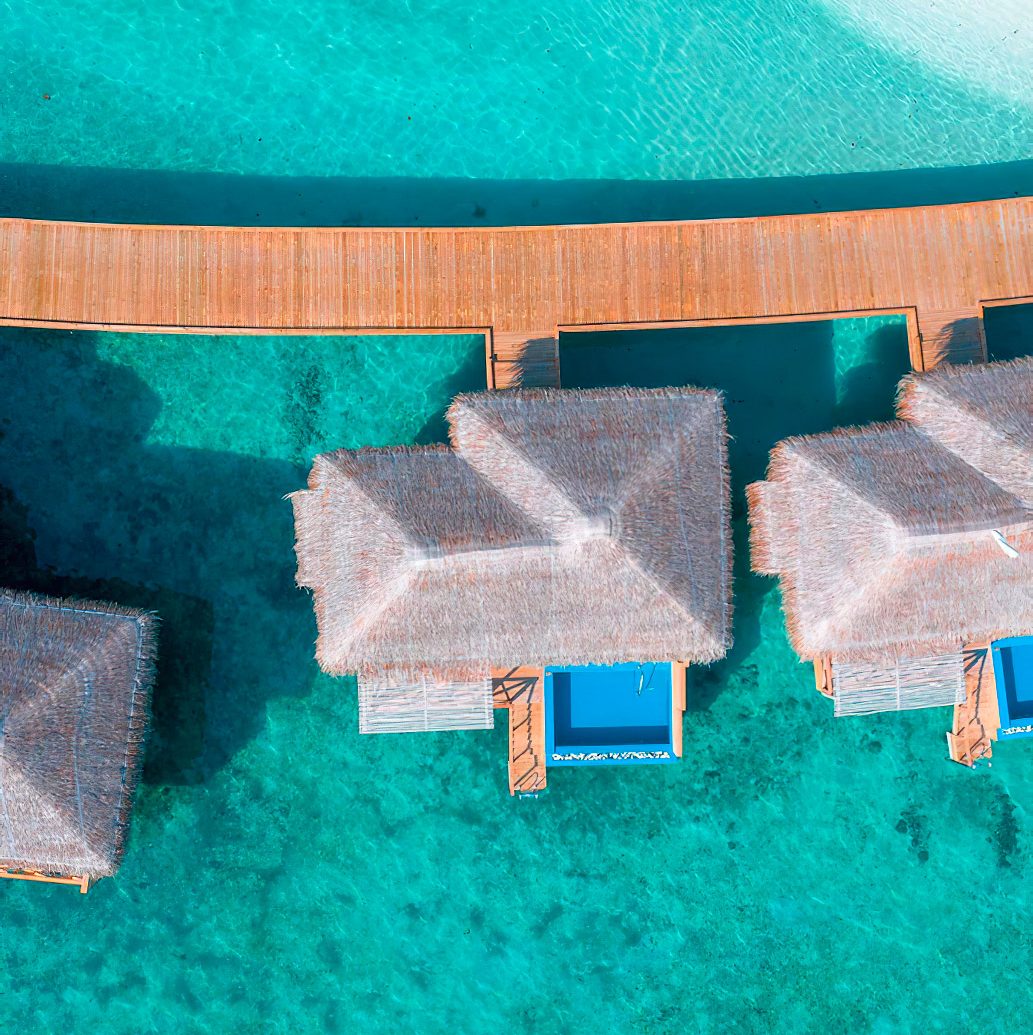 You & Me Maldives Resort – Uthurumaafaru, Raa Atoll, Maldives – Aqua Suite with Pool Aerial View