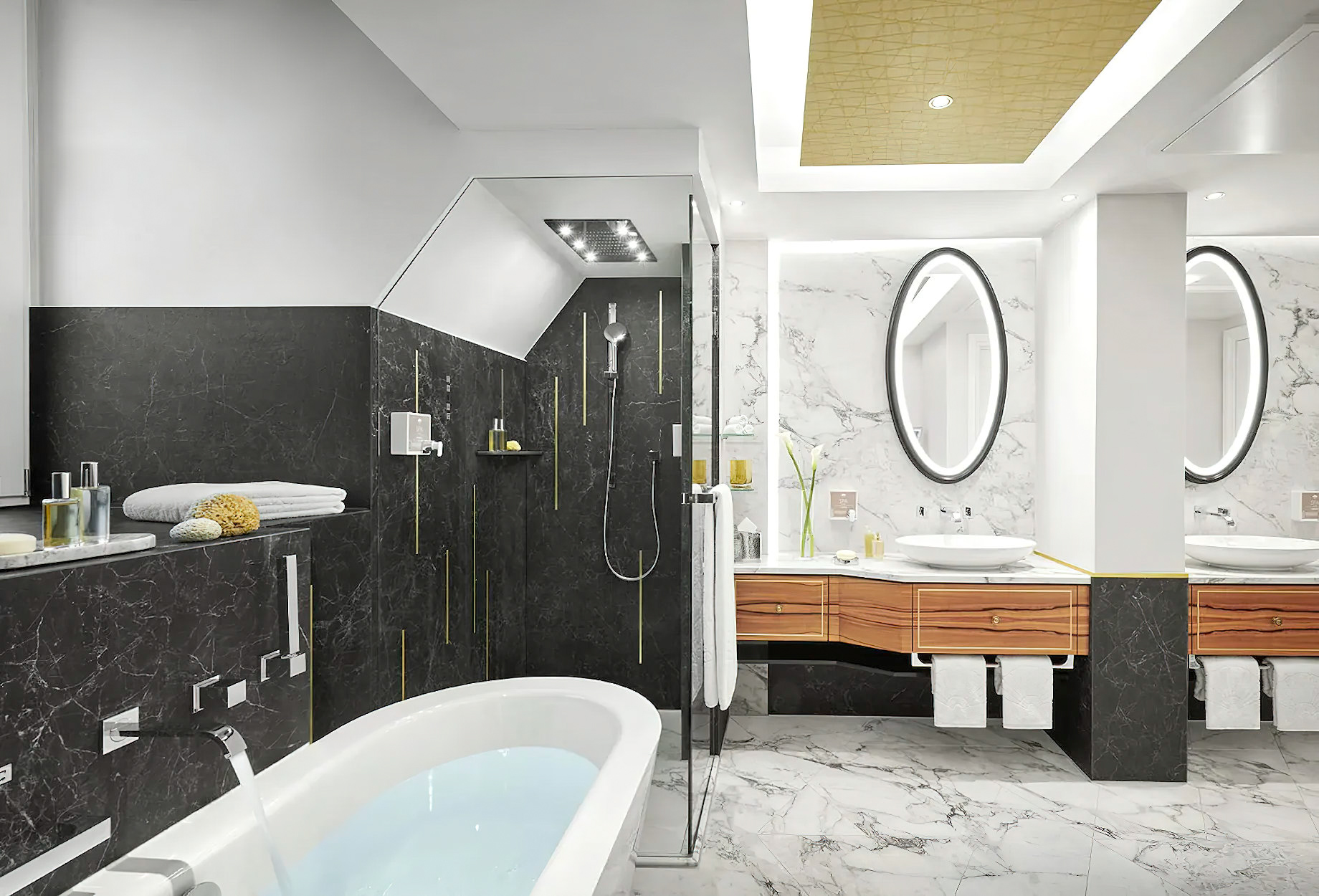 Mandarin Oriental, Munich Hotel – Munich, Germany – Bavariaa Suite Bathroom
