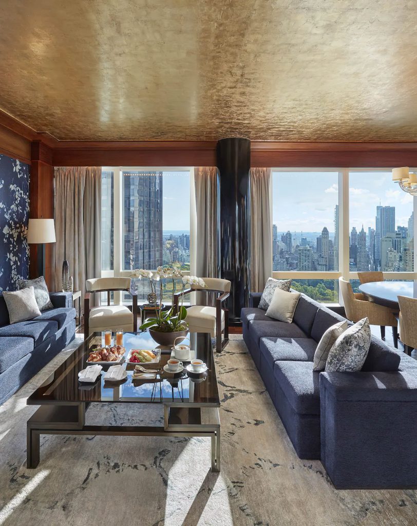 Mandarin Oriental, New York Hotel - New York, NY, USA - Oriental Suite Living Room