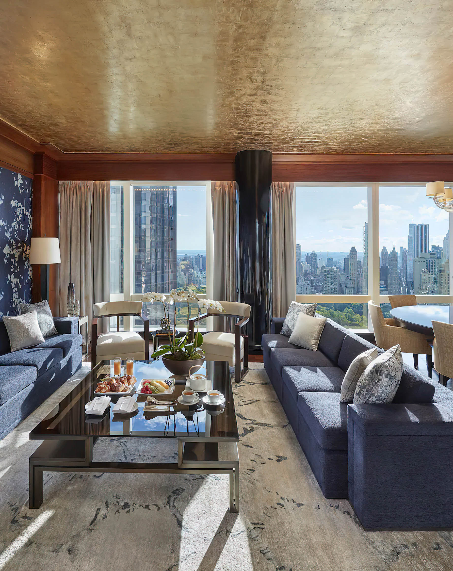 Mandarin Oriental, New York Hotel – New York, NY, USA – Oriental Suite Living Room