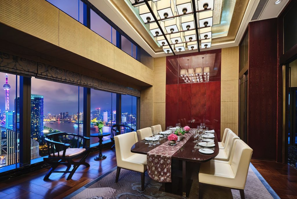 Mandarin Oriental Pudong, Shanghai Hotel - Shanghai, China - Presidential Suite Dining Room