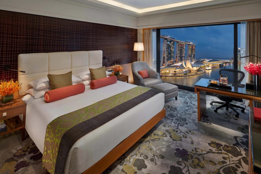 Mandarin Oriental, Singapore Hotel - Singapore - Club Marina Bay View Room
