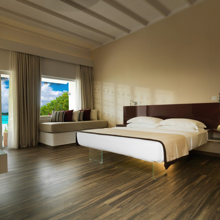 Cocoon Maldives Resort – Ookolhufinolhu, Lhaviyani Atoll, Maldives – Beach Villa Bedroom