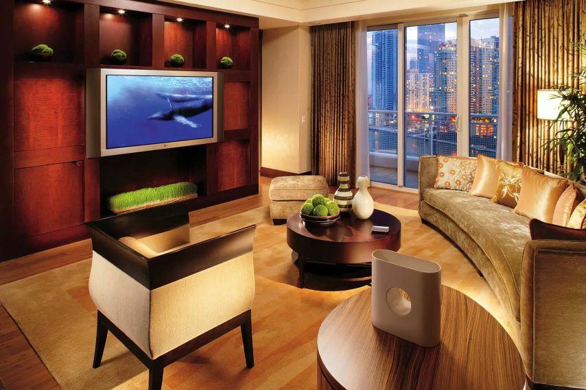 Mandarin Oriental, Miami Hotel - Miami, FL, USA - Mandarin Presidential Suite Living Room