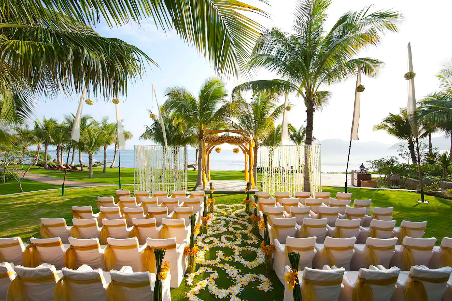 Mandarin Oriental, Sanya Hotel - Hainan, China - Wedding Reception