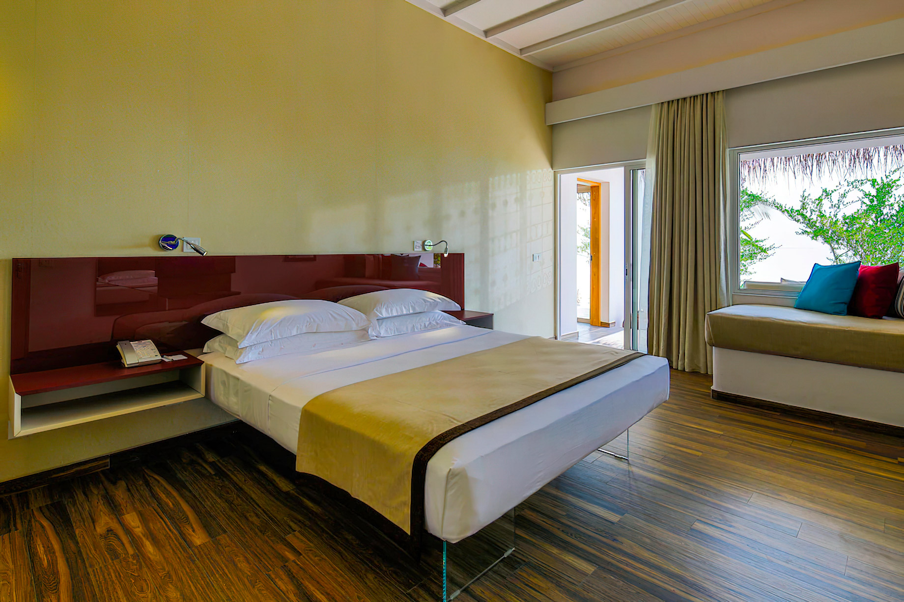 Cocoon Maldives Resort – Ookolhufinolhu, Lhaviyani Atoll, Maldives – Beach Villa Interior