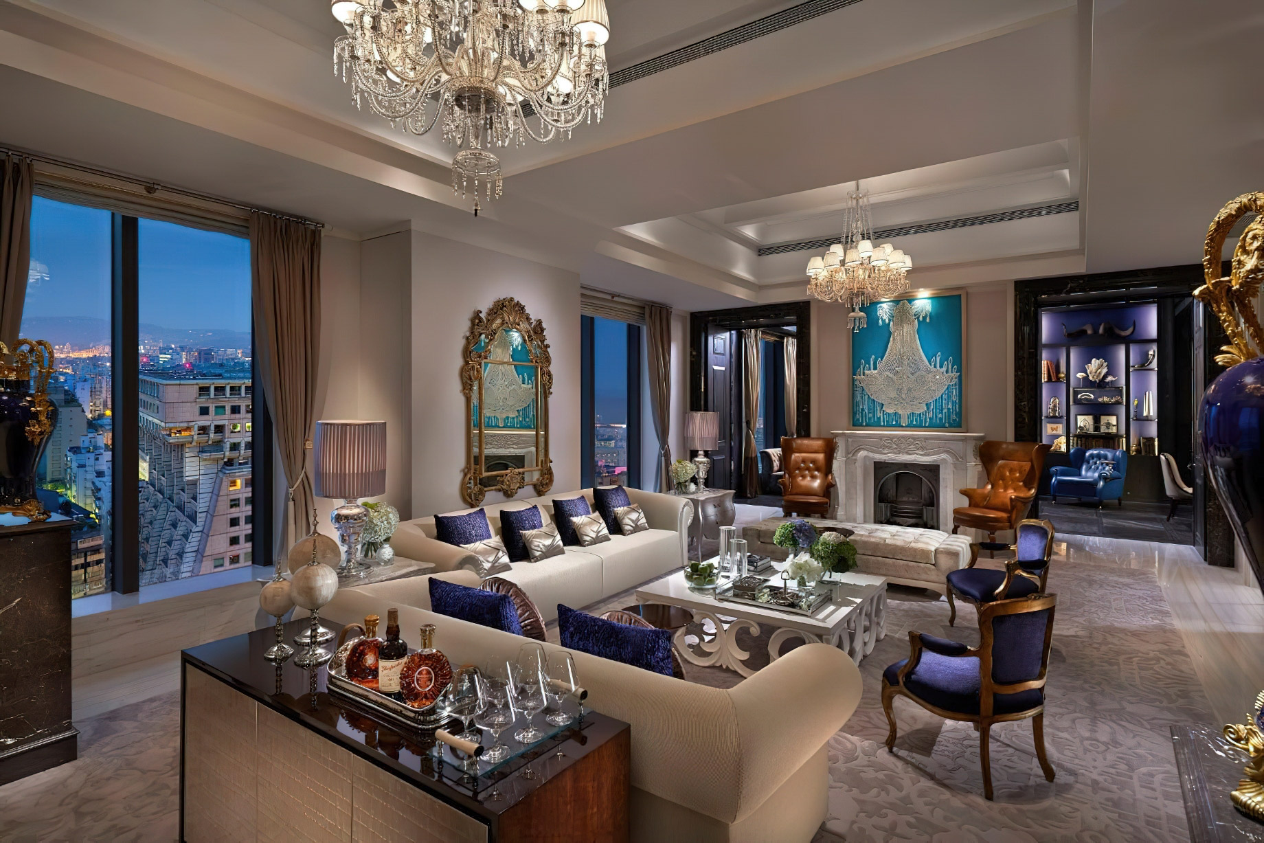 Mandarin Oriental, Taipei, Hotel - Taipei, Taiwan - Presidential Suite Living Room
