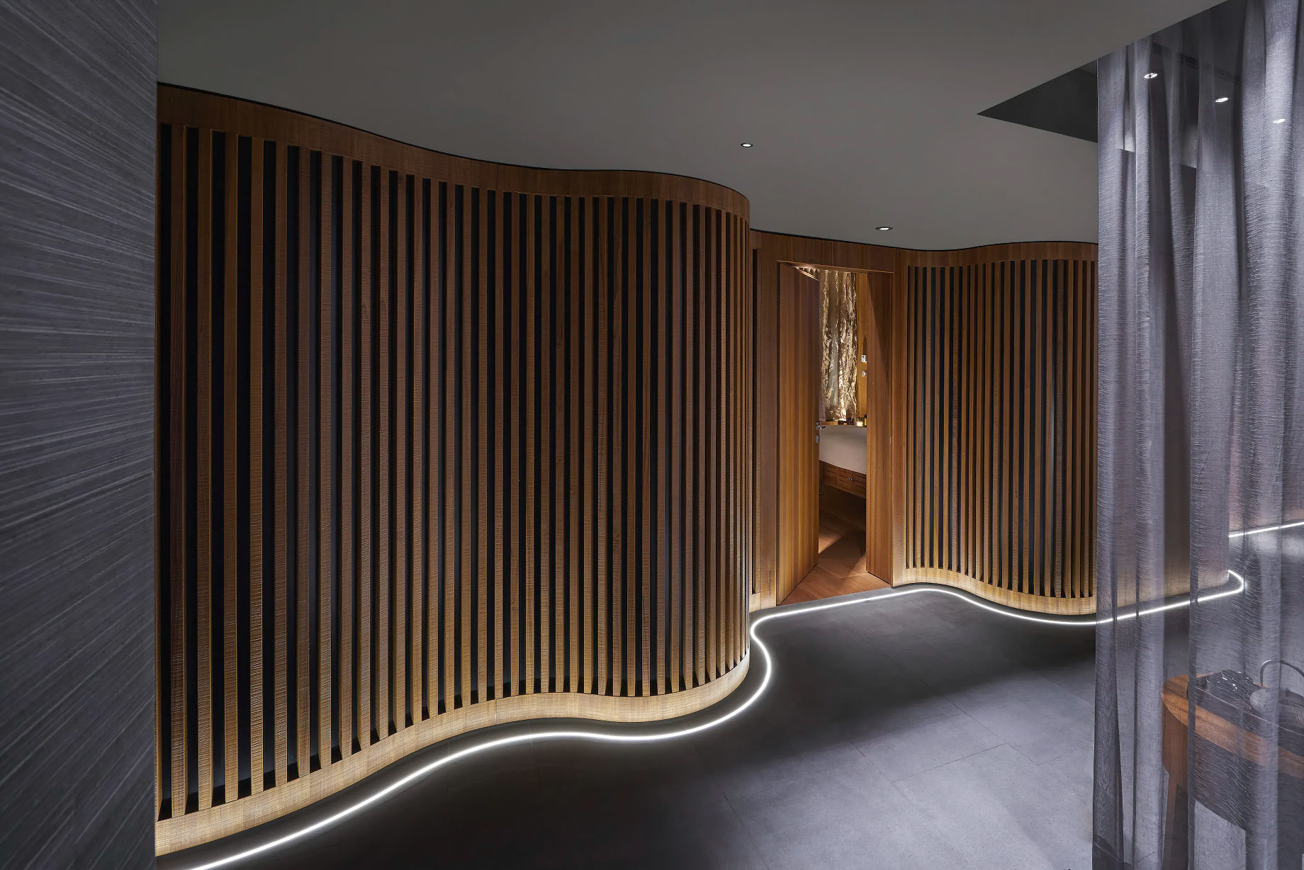 Mandarin Oriental, Milan Hotel - Milan, Italy - Spa Treatment Room Entrance