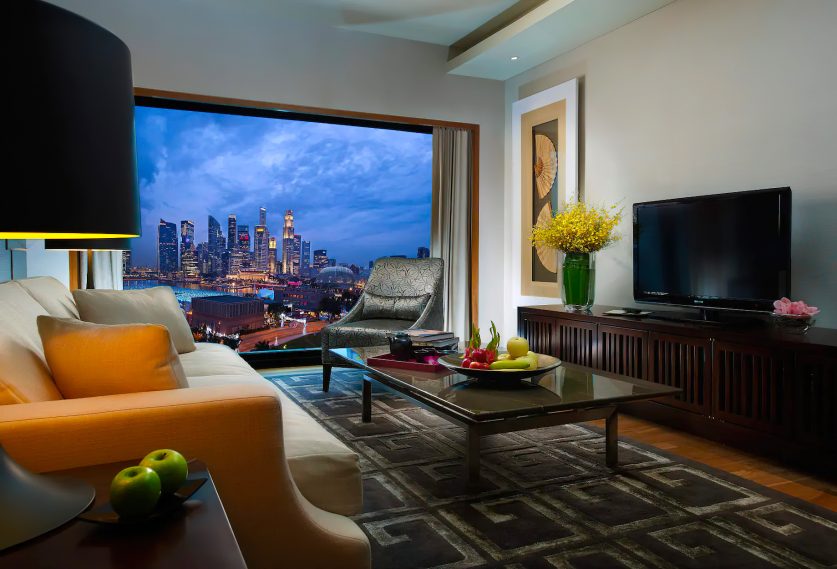 Mandarin Oriental, Singapore Hotel - Singapore - Bay Suite Living Room