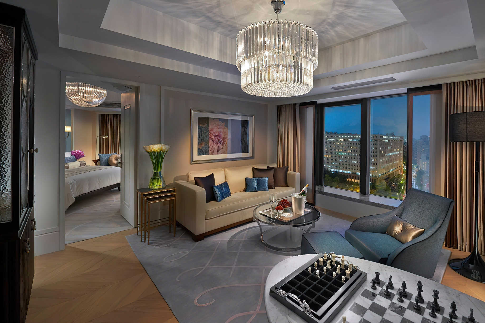 Mandarin Oriental, Taipei, Hotel – Taipei, Taiwan – Club City Suite Living Room