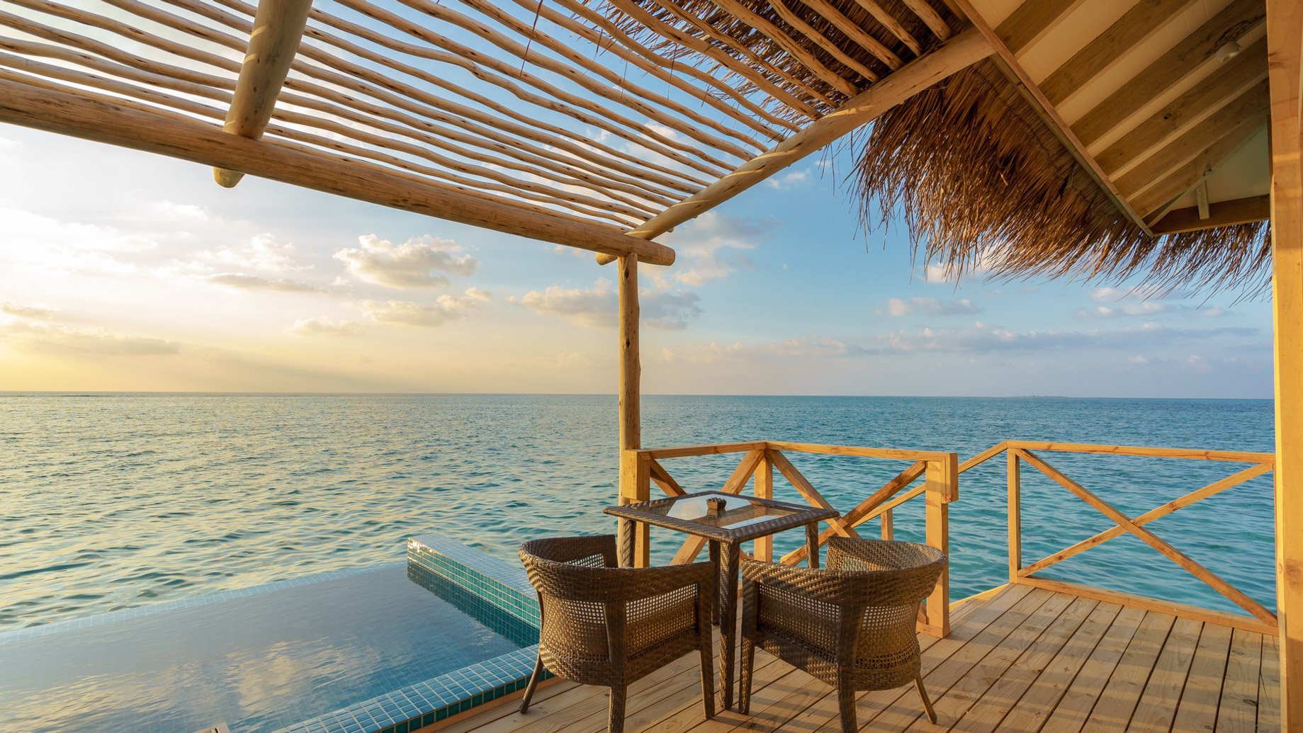 You & Me Maldives Resort – Uthurumaafaru, Raa Atoll, Maldives – Dolphin Overwater Pool Villa Ocean View