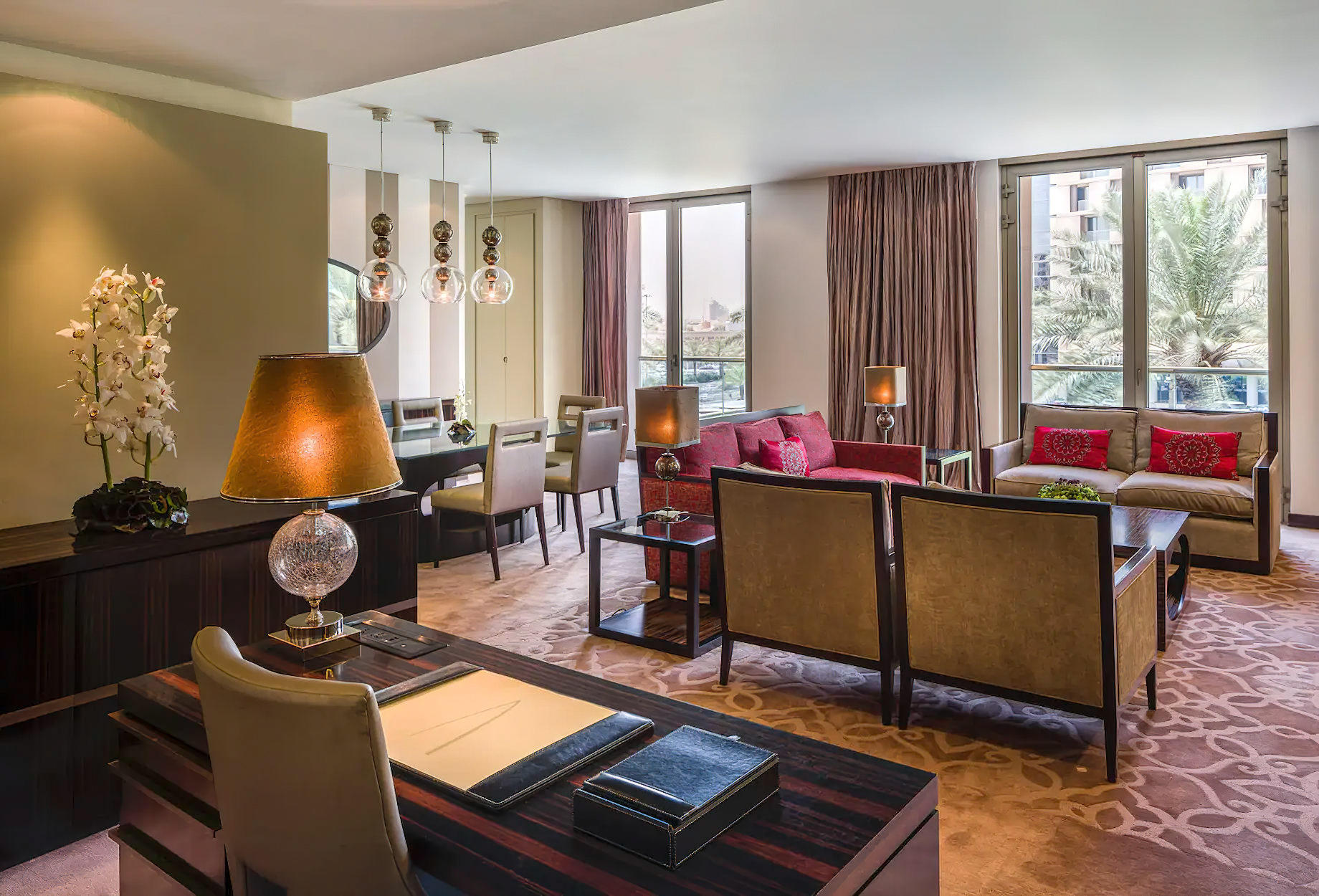 Al Faisaliah Hotel - Riyadh, Saudi Arabia - Two Bedroom Suite Interior