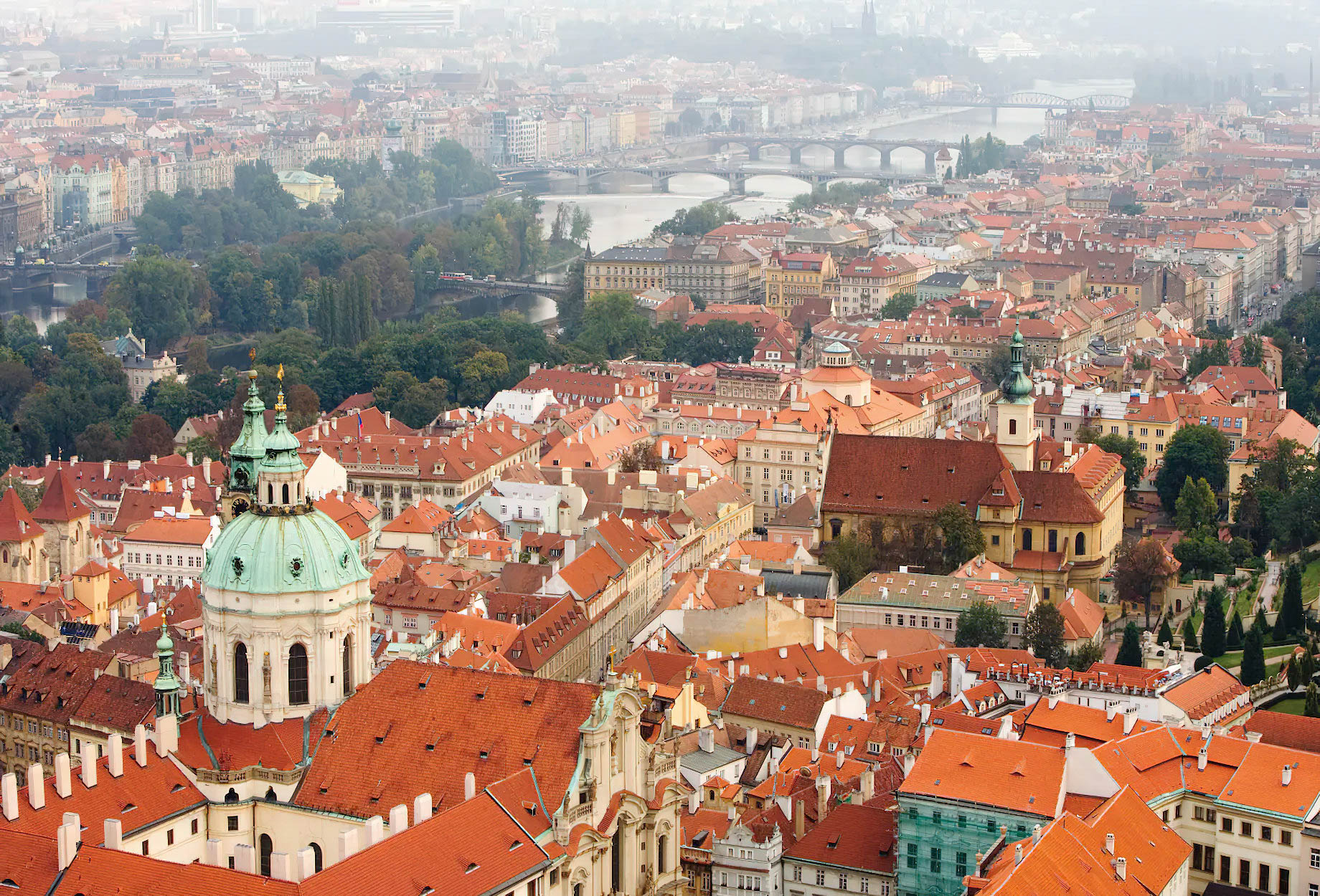 Mandarin Oriental, Prague Hotel – Prague, Czech Republic – Prague Aerial View