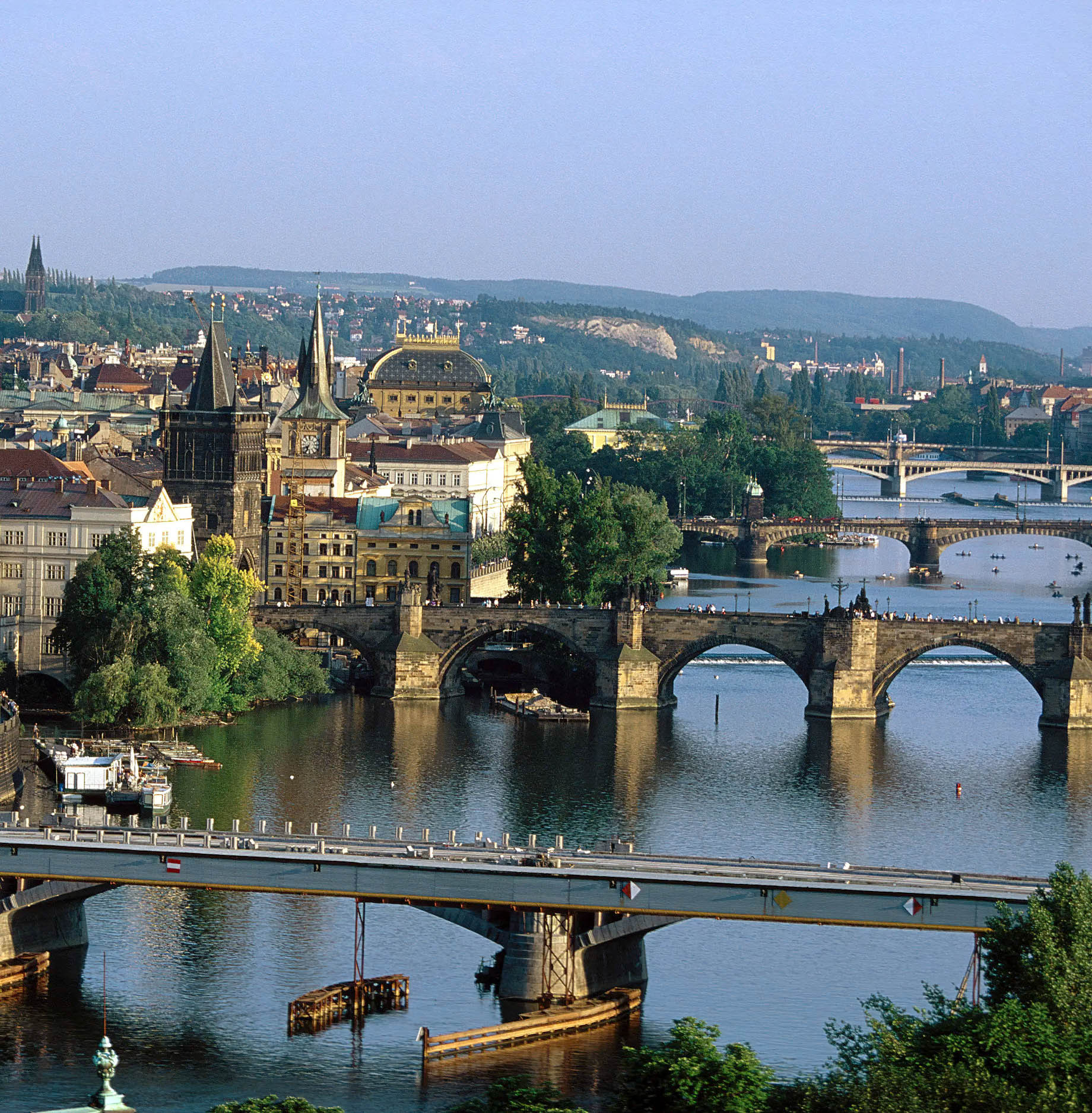 Mandarin Oriental, Prague Hotel – Prague, Czech Republic – Prague Bridge View
