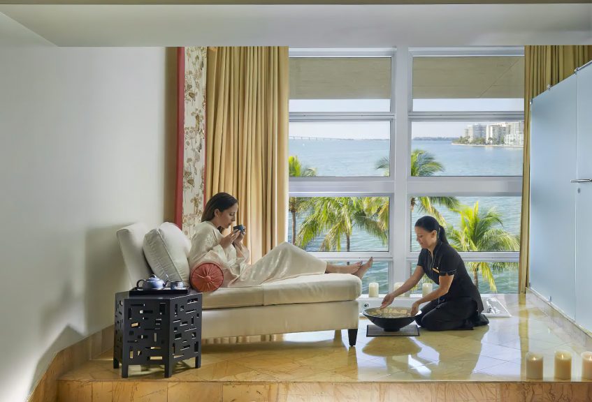 Mandarin Oriental, Miami Hotel - Miami, FL, USA - Spa Treatment Room