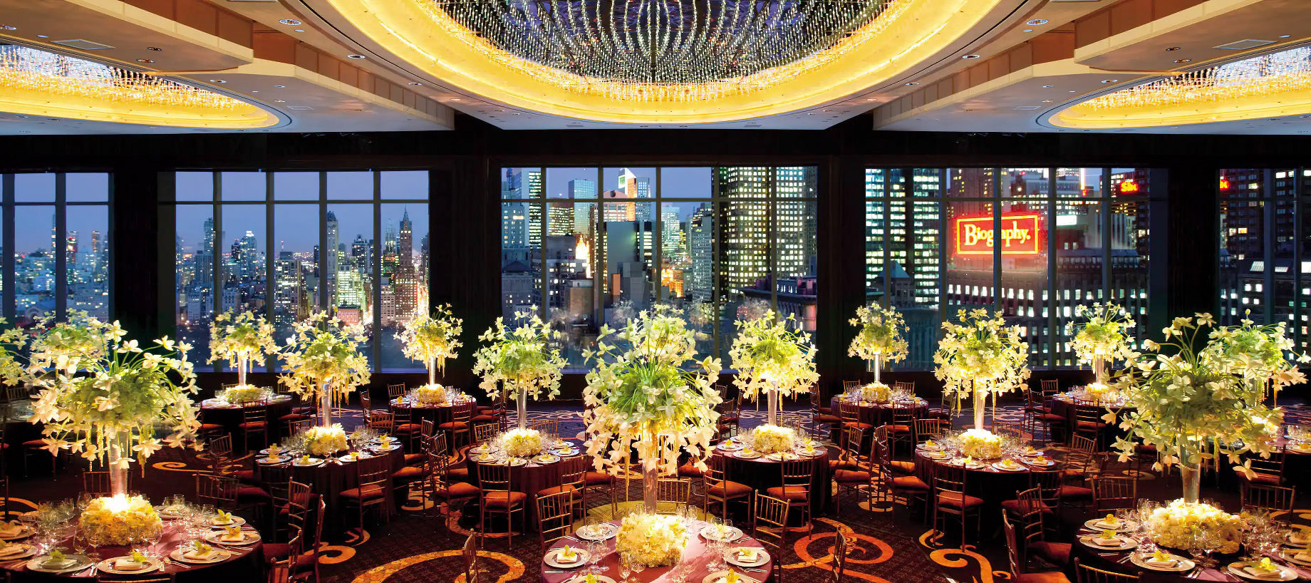 Mandarin Oriental, New York Hotel – New York, NY, USA – Ballroom Wedding