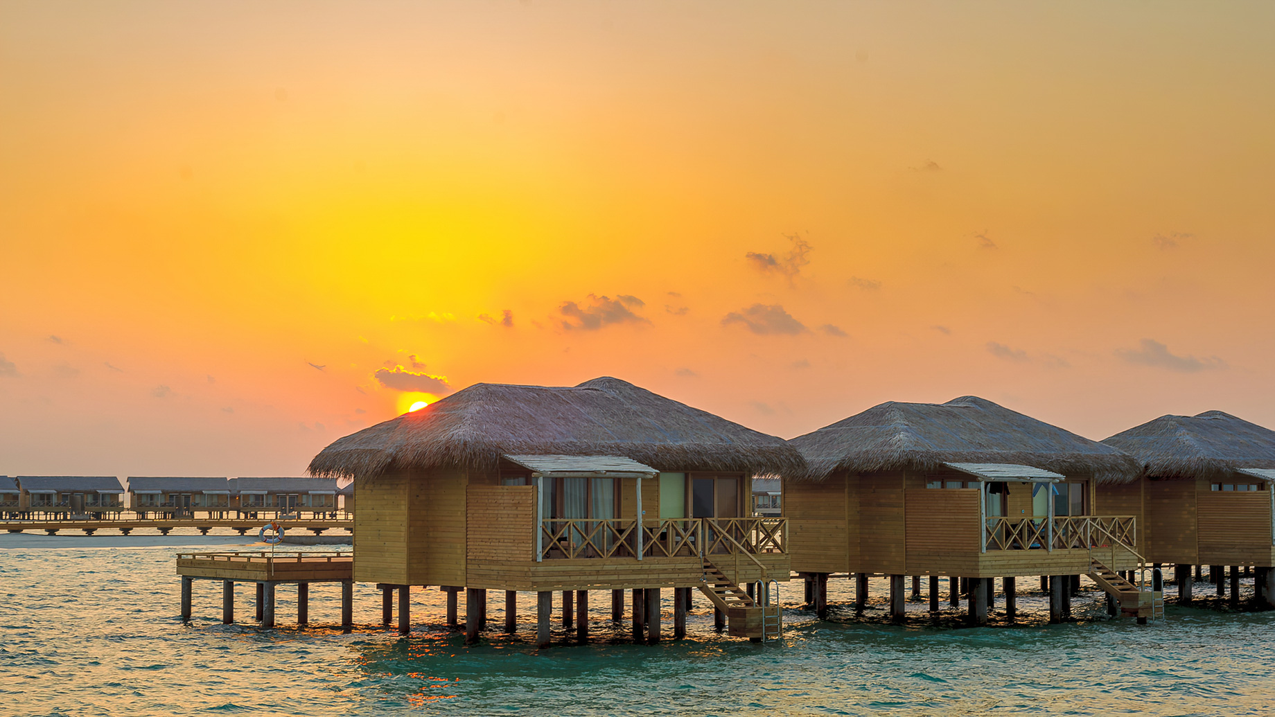 You & Me Maldives Resort – Uthurumaafaru, Raa Atoll, Maldives – Aqua Suite Sunset