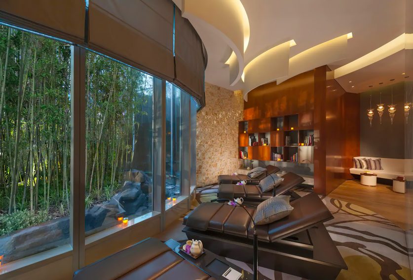 Mandarin Oriental Pudong, Shanghai Hotel - Shanghai, China - Spa Relaxation Room